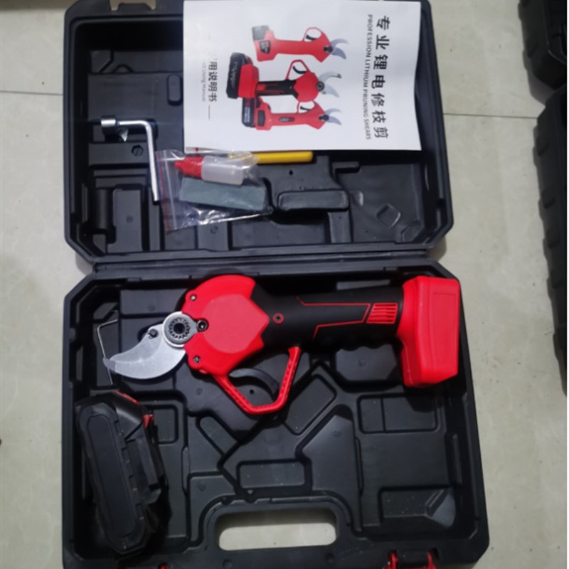 电动修枝剪刀果树剪充电式无线园艺园林专用粗枝剪刀树枝锂电剪刀