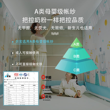 蚊帐家用2c022新款高级免安装蒙古包2021加密床笠款防摔儿童婴儿