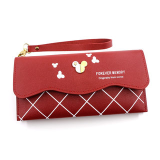 推荐Korean Fashion Ladies Long Wallet Wallet Simple Cute Coi