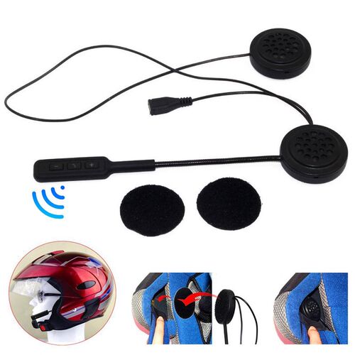 Headset Bluetooth Earphone Call-Speaker Motorcycle Helmet BT
