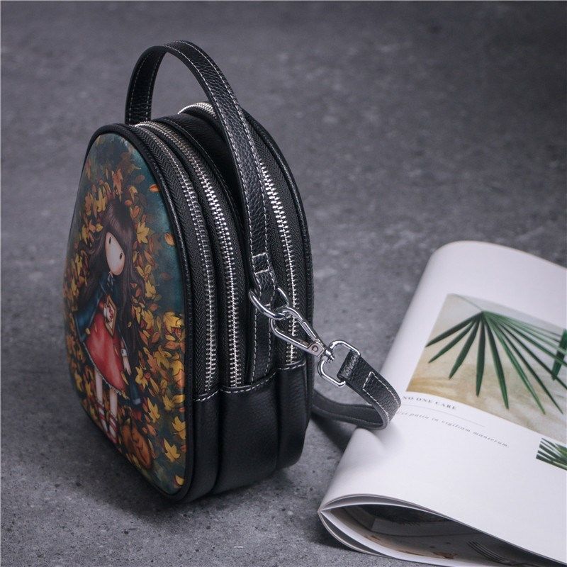 斜挎包女韩版新款可爱卡通女手机包网红小包时尚百搭大容量单肩包