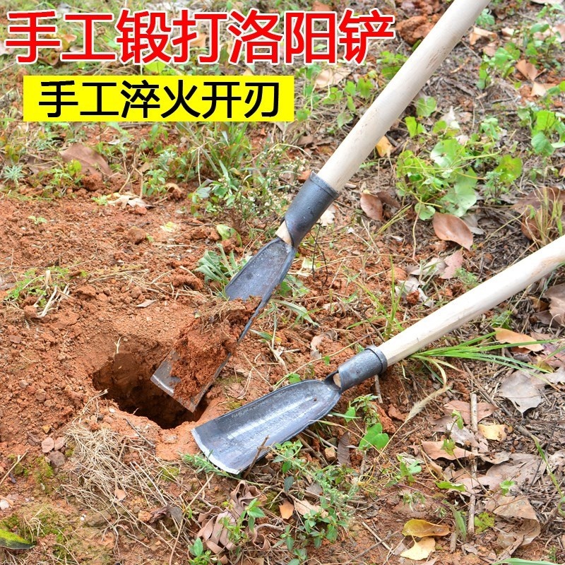 极速栽苗神器打洞打坑钻头种菜农用工具洞挖土取土取泥带沙探铲