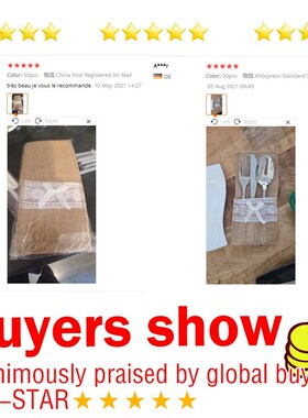 10/50/100 Pcs  Burlap Linen Lace Cutlery Jute Tableware Knif