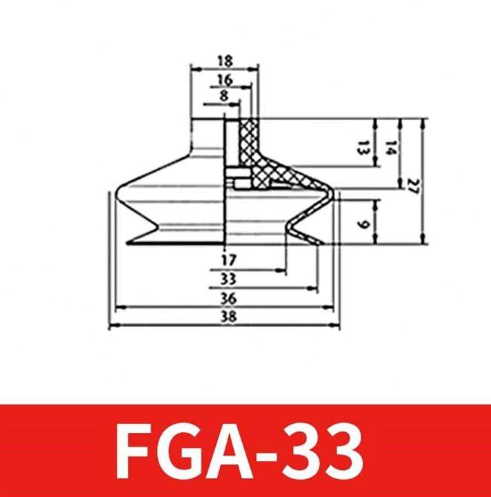 高档20212l011工业施迈茨机械手真空吸盘fga1416S2225-78气动