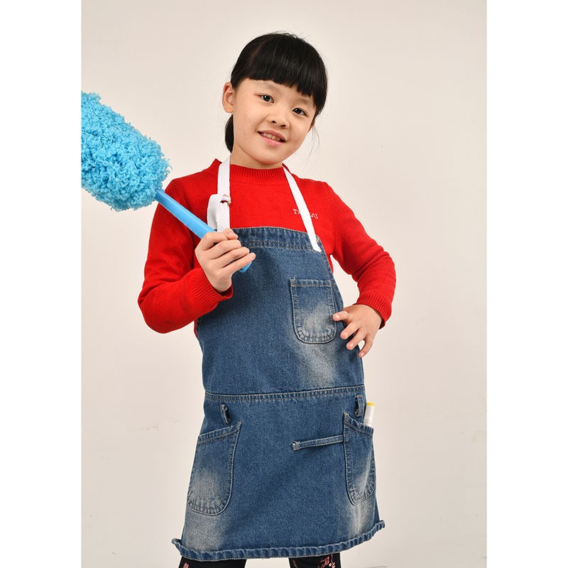 幼儿园水洗画画衣厨师服装定做印字护衣儿童围裙定制logo围腰