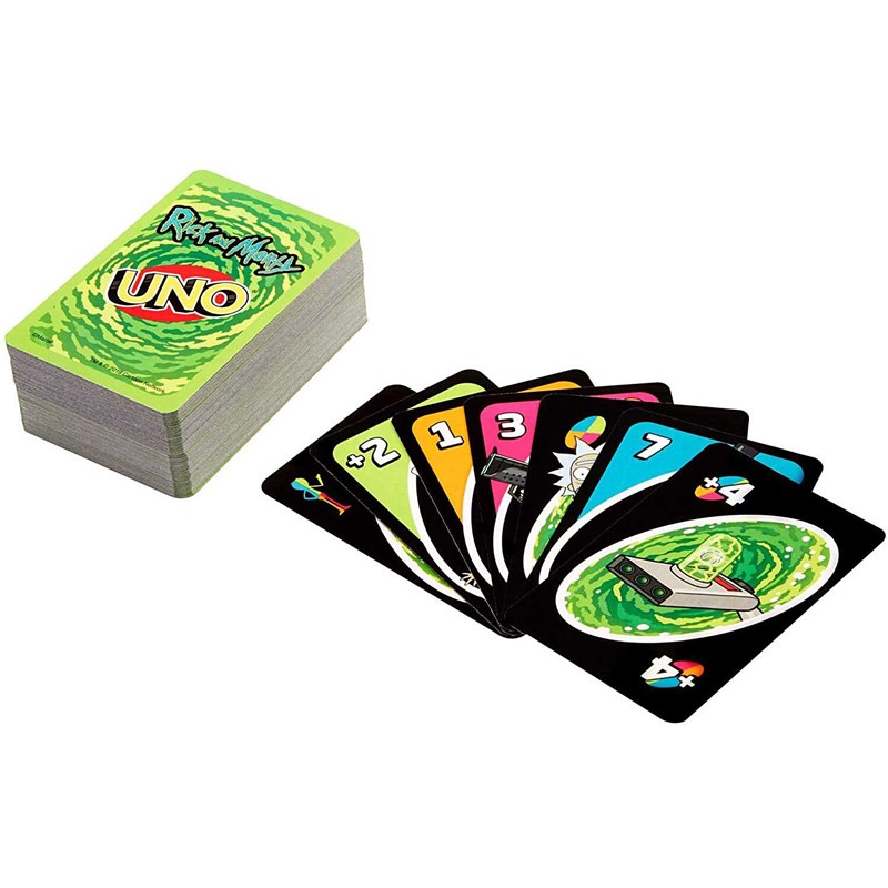 极速Uno: Rick and Morty Entertainment Board Uno Games