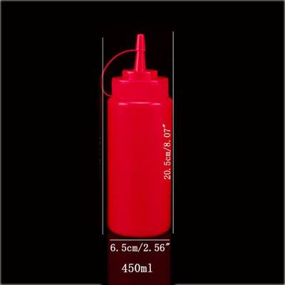 推荐1Pc 450ml 16OZ Squeeze Bottle Condiment Dispenser Ketchu