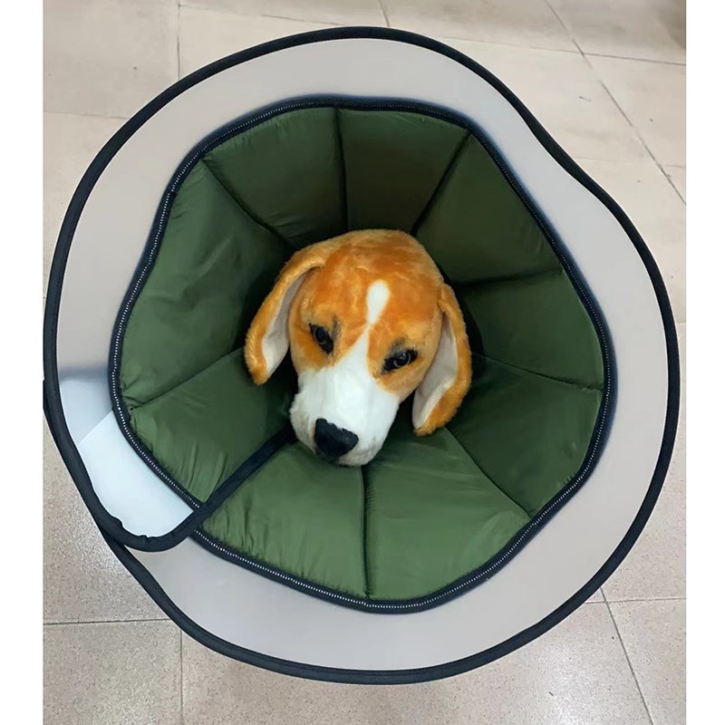 新品牛津布伊丽莎白n宠物项圈狗狗防咬防舔锥形颈圈加厚防水保护
