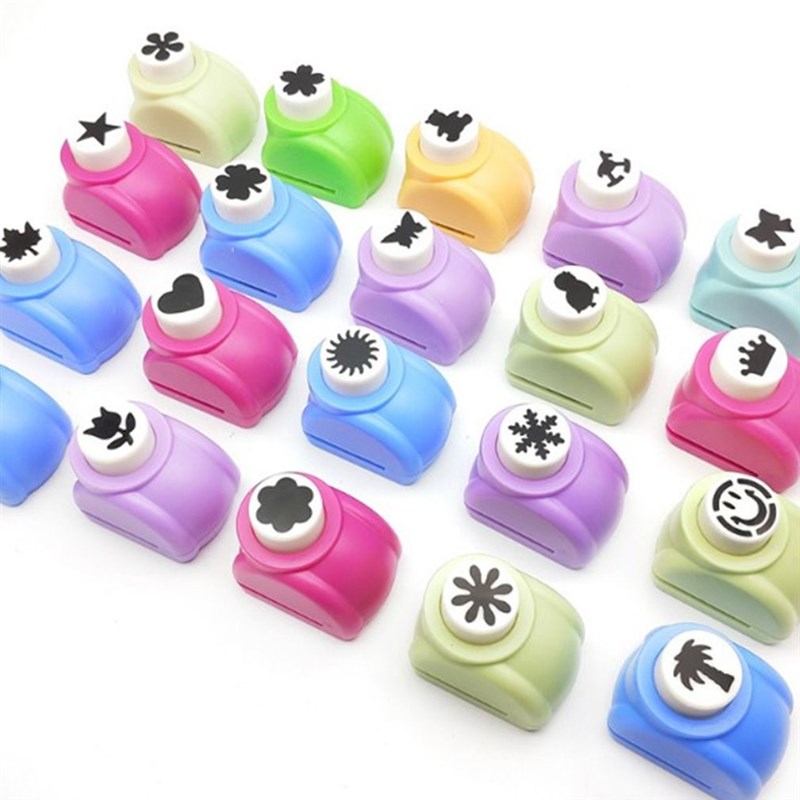 10 pcs Wholesale Paper Punch EVA Foam Paper Embossing Random
