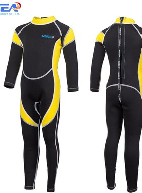 kids wetsuits 3mm neoprene Children's wetsuit for boys swimm