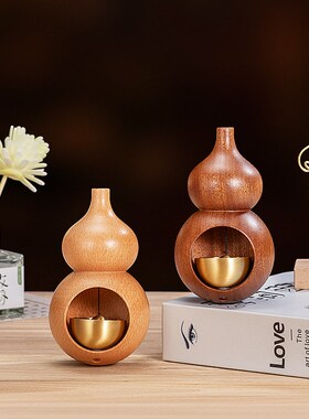 天然乌檀木化解大门对邻居门五帝钱葫芦挂件门对门厕所电梯卧室口