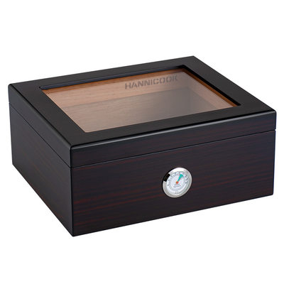 推荐Cigar box cedar wood portable Cigar humidor Wooden humid