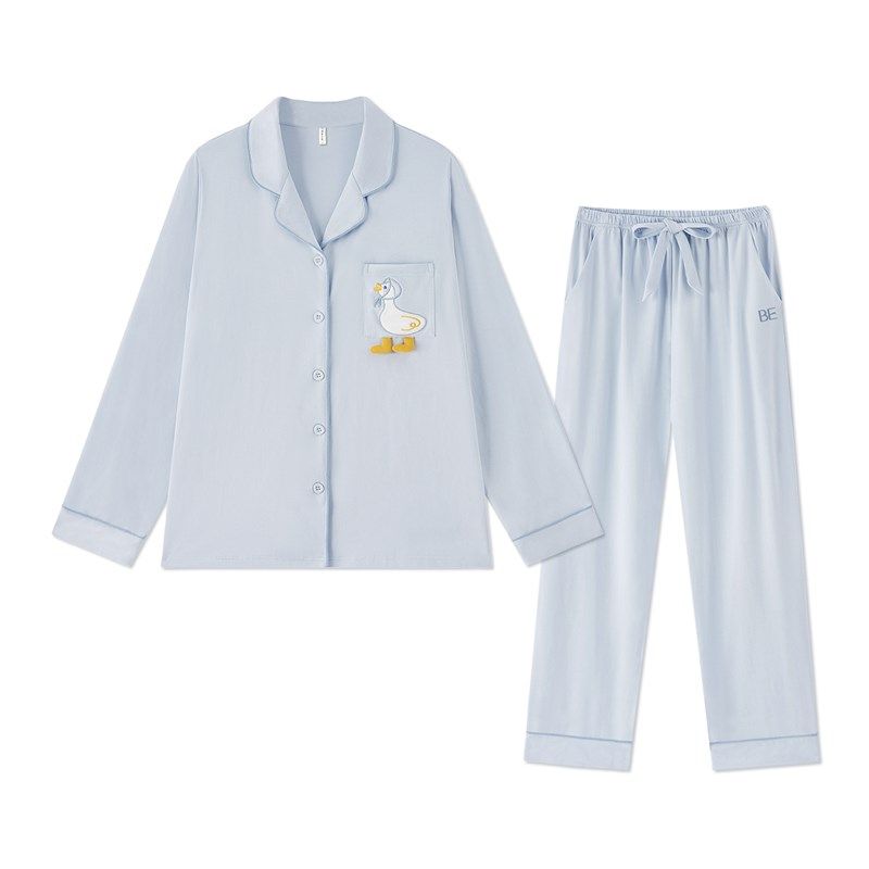 BE长袖睡衣女春秋款家居服套装秋冬款2024新款秋季两件套冬季,女士内衣/男士内衣/家居服,睡衣/家居服套装,淘宝优惠券,粉丝福利购,淘宝优惠卷