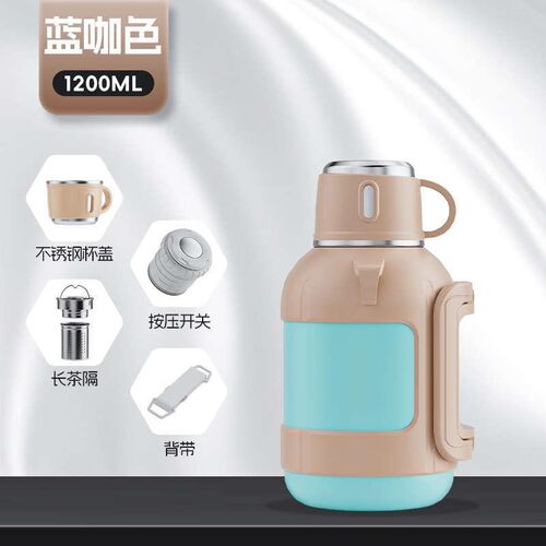 保温杯不锈钢大容量真空便携宿舍户外家用保温2l暖壶车载水壶316
