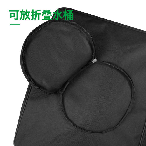 手提大号布艺工具箱防水美术工具箱帆布画箱大容量水粉颜料箱手提