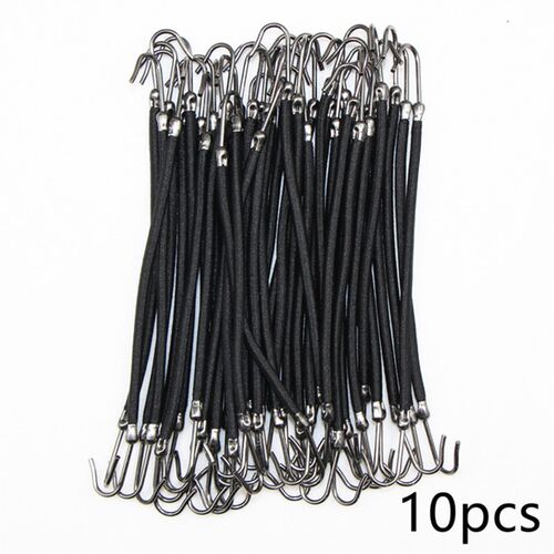 小众高货5/10pcs tail Rubber Elastic Hook Hair Bands For Wome