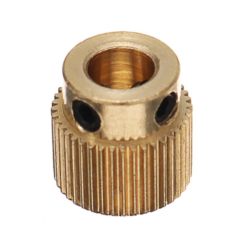 极速Brand New 5pcs 40 Teeth 5mm Brass Extrusion Wheel Gear W