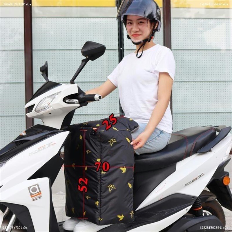 电动车挡风被冬季亲子款披风防风罩加绒加厚Q防水电瓶小型电车风