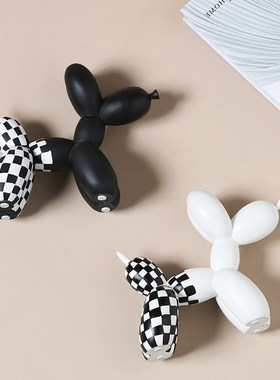 动物摆件马赛克宠物狗装饰品家居客厅桌面树脂可爱卡通摆设工艺品