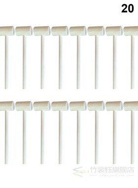 20pcs Solid Wood Mini Hammers Hitting Hammer Toys Creative E