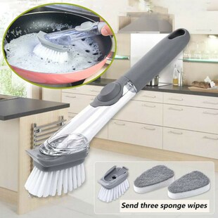 Dishwashing-Brush Automatic Plus-Detergent-Brush 1-Brush-Hea