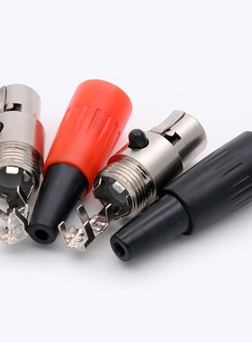 10PCS Mini XL 3 4 5 6 Pin Female Plug Small XL Audio Micopho