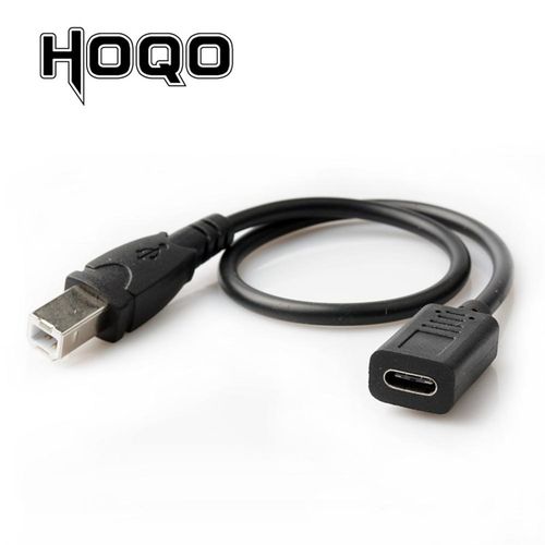 USB C Female to USB B Male Pinter Cable USB 3.1 Type C Male