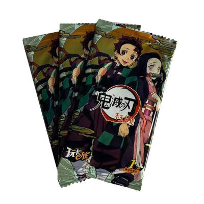 极速Demon Slayer Card TCG Game Letters Cards Table Toys For