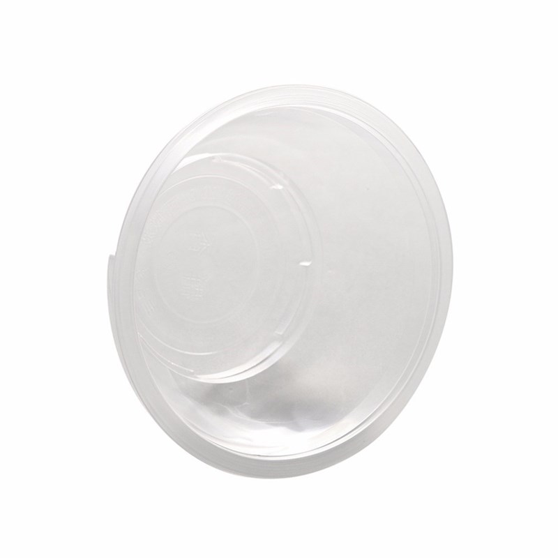 20Pcs Clear Plastic Disposable Rice Serving Bowl Outdoor Pic