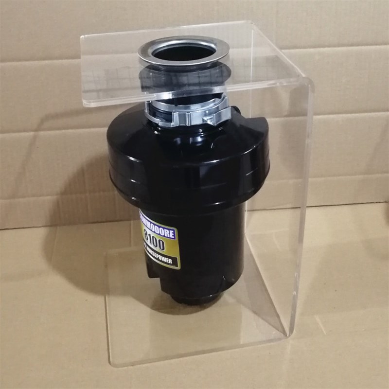 展示架定做食物垃圾处o理器展示架厨余垃圾处理机支架亚克力展i.