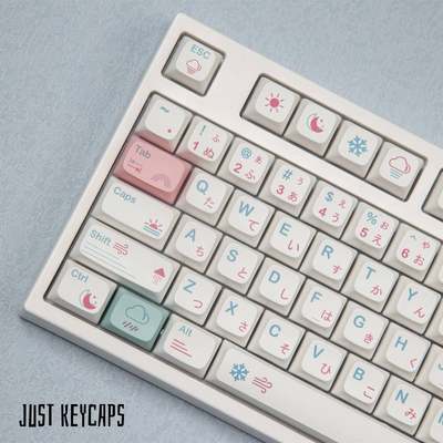 极速132 Key PBT Keycap DYE-SUB XDA Profile Personalized Mini