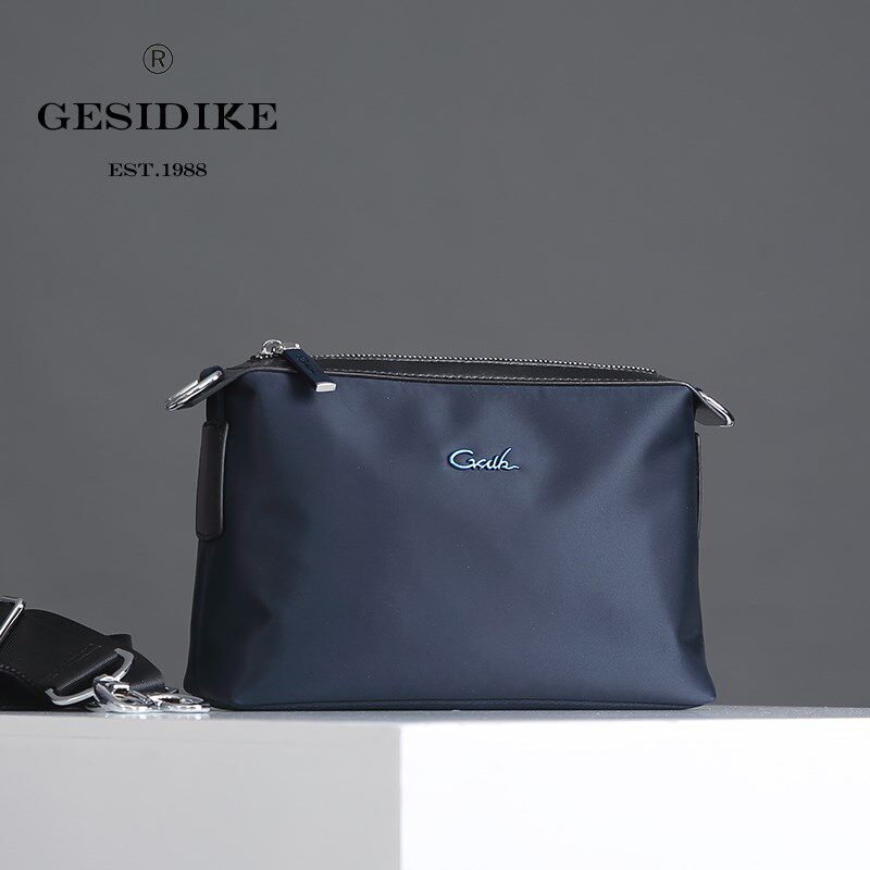 2023新款牛津布手包帆布男士手拿包帆布小单肩斜挎背包多功能两用