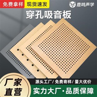 防火穿孔吸音板学校体育馆墙面装饰穿孔陶铝吸音板报告厅隔音板