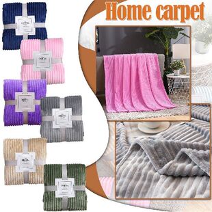 Blanket Sofas Uitable Flannel Hugging Color For 速发Solid