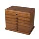 推荐 首饰盒木质实木收纳盒带锁大容量超大中式 多层风家用饰品盒亚