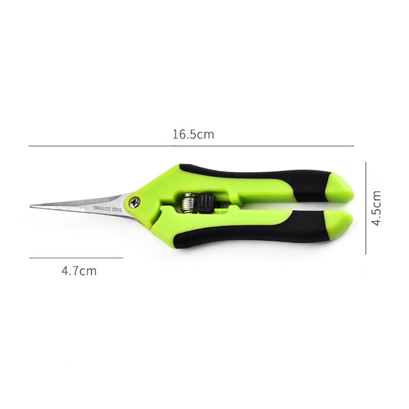 速发Stainless Steel Garden Pruning Shears Fruit Picking Scis