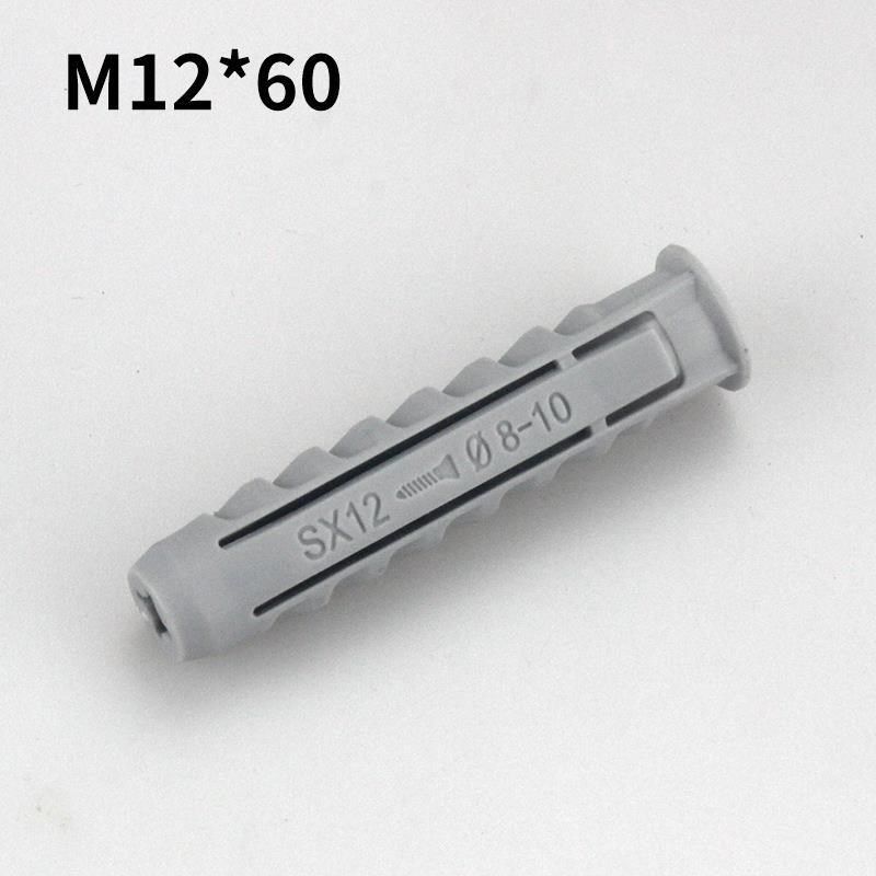 电视机支架挂架安装膨胀螺丝塑料膨胀管胶塞涨塞四面体M6 8 10 12
