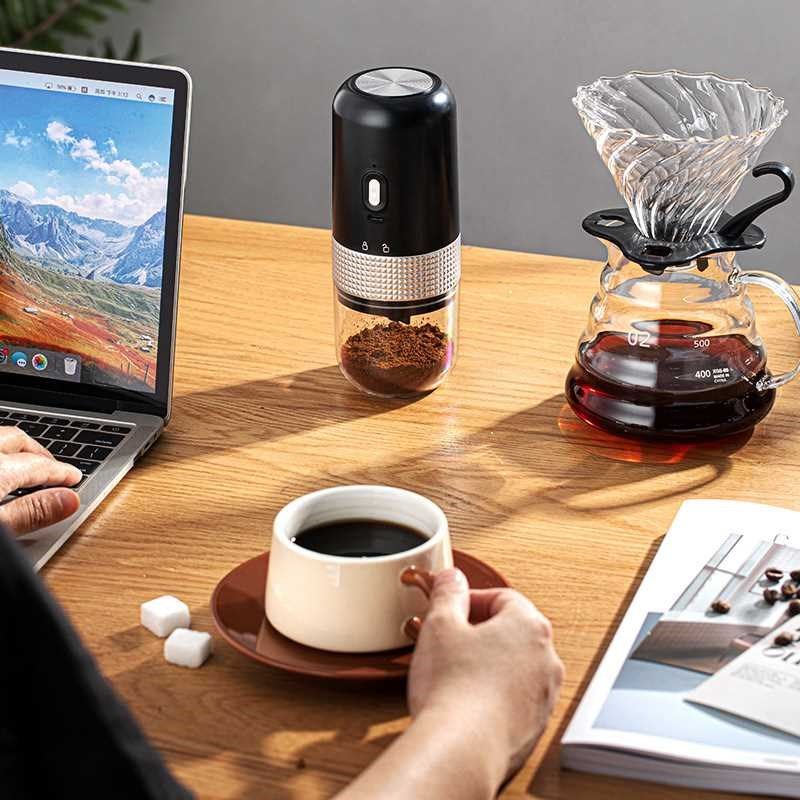 3T23咖啡豆研磨机电动研磨器咖啡机全自动磨粉机家用小型磨豆,餐饮具,咖啡机/便携咖啡机,淘宝优惠券,粉丝福利购,淘宝优惠卷
