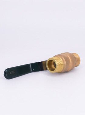 DN20 G 3/4'' BSP Male Brass Ball Valve Water Gas Oil Port S