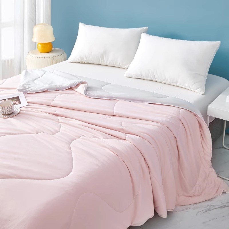 凉感丝夏凉被纯棉全棉可机洗水洗空调被夏季凉感冰淇淋薄被子夏被