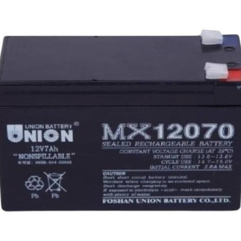 韩国UNION友联蓄电池 MX12170 12V17AH直流屏通讯消防机房UPS电源