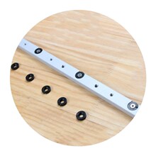 Track tracks And 网红1Pc Aluminium Slot alloy Miter