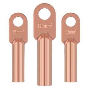 镀锡堵油a铜鼻子铜接头接线端子线耳铜线鼻子DT10