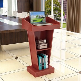 演讲台讲台培 讲话台实木发言台会议室宾台主持台训前迎台接待台