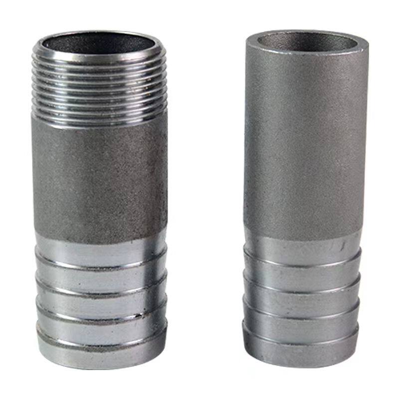 外丝接头焊接单丝头高压气体灭火管件碳钢npt螺纹无缝熟铁丝头