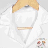 Costume Lab Scientist Kids Coat Washable Toddler Toys