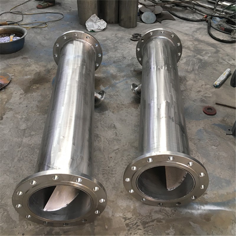 管道混合器 不锈钢304管道式混合器316静态混合器碳钢 混合加药器