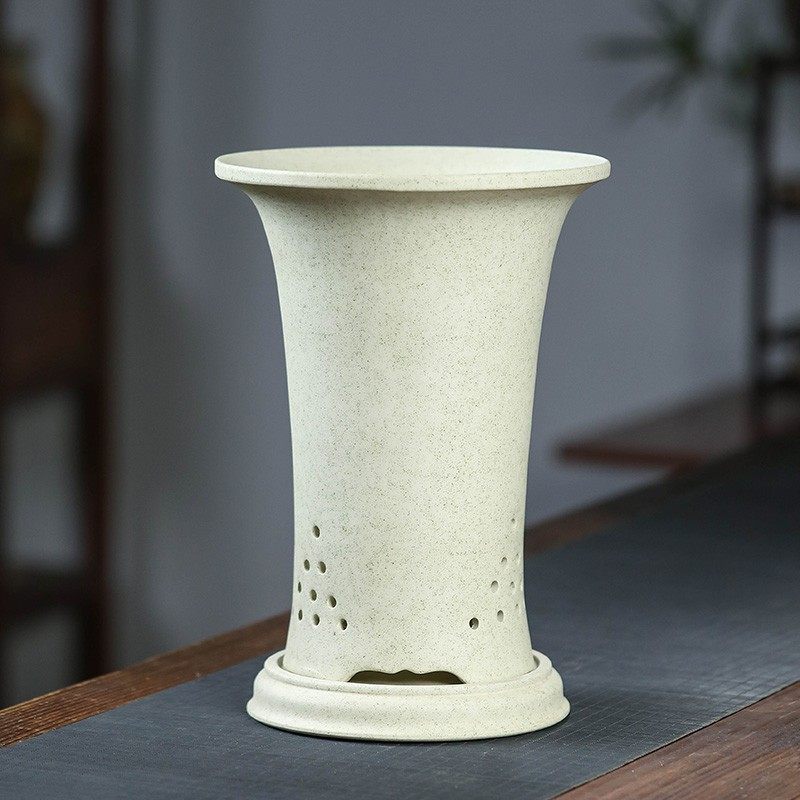 紫砂花盆兰花盆陶瓷紫砂花盆带托盘春蕙建寒吊兰草兰花花盆,鲜花速递/花卉仿真/绿植园艺,花盆,淘宝优惠券,粉丝福利购,淘宝优惠卷