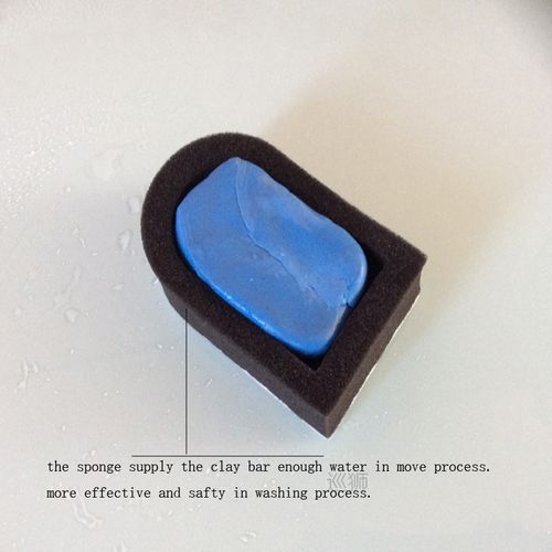 Magic Clay Bar Car Wash Tools 4pcs with Sponge Applicator Au