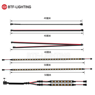 速发机箱灯带ARGB风扇华硕技嘉主板AURA神光同步变色5V光污染电脑